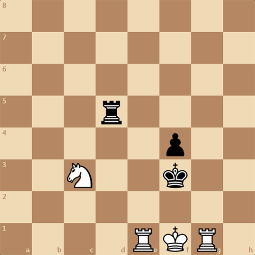 Легкая задача по шахматам, мат в 2 хода