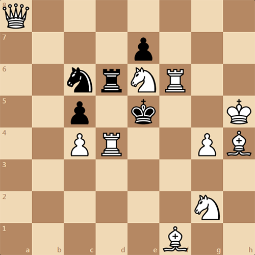 Задача по шахматам для новичков