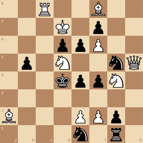 Мат в 3 хода, решите эту задачу по шахматам