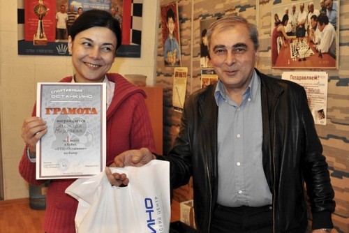 Эльмира Мирзоева победила в блиц-турнире в ""Останкино""