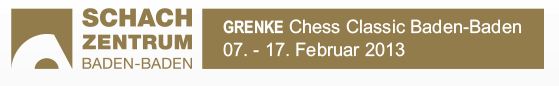 GRENKE Chess Classic онлайн в Баден-Бадене 2013