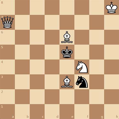 Мат в 2 хода + опрос любителей шахмат