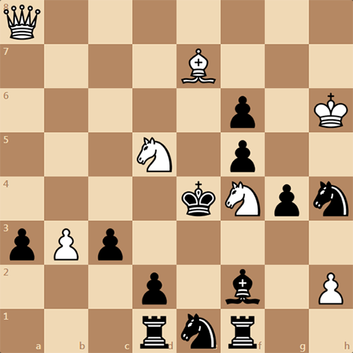Шахматная задача, мат в 3 хода