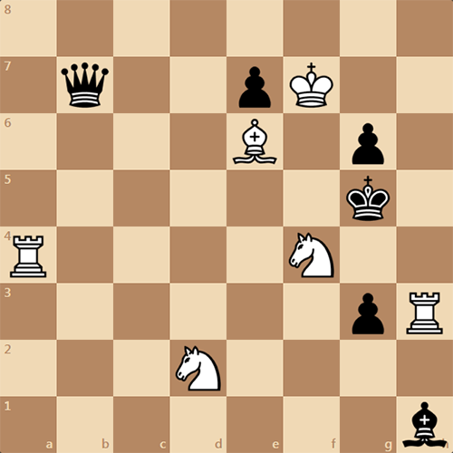Мат в 2 хода - полезная шахматная задача. Матуют белые