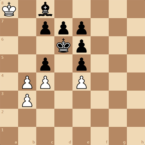 Задача по шахматам, белые начинают и выигрывают