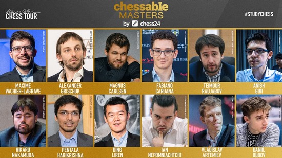 Chessable Masters 2020 онлайн
