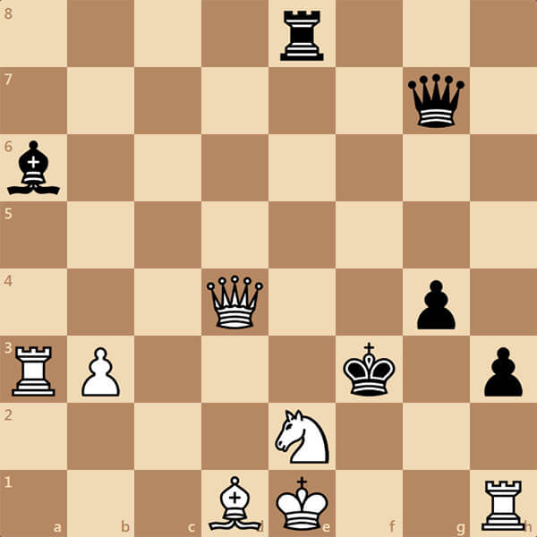 Справятся только самые хитрые. Белые матуют в 1 ход. Каким образом?