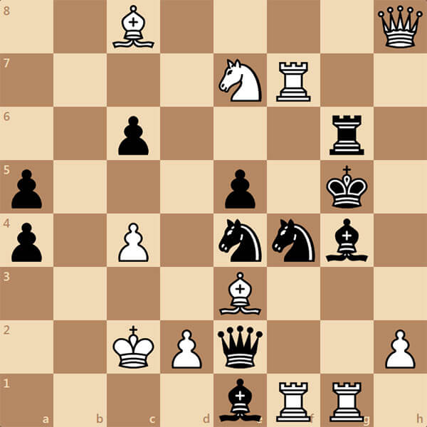 Задача от проблемистов ChessOK. Найдите мат в 1 ход
