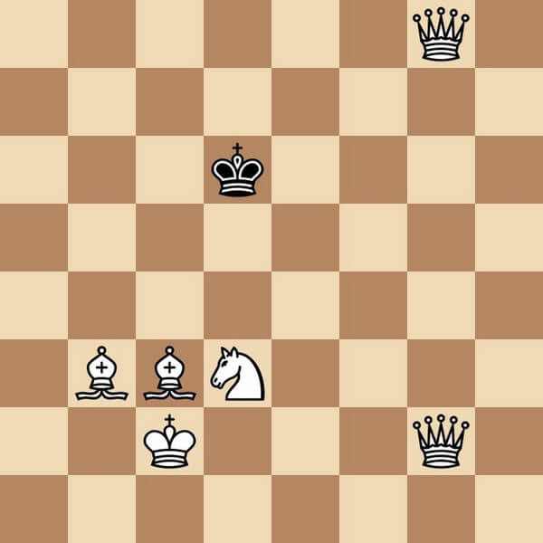 Мат в 1 ход. Шахматная миниатюра. Ошибиться может любой