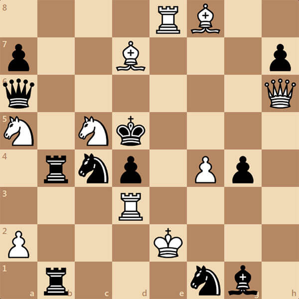 Реши задачу на мат в 1 ход - проверь свои шахматные навыки
