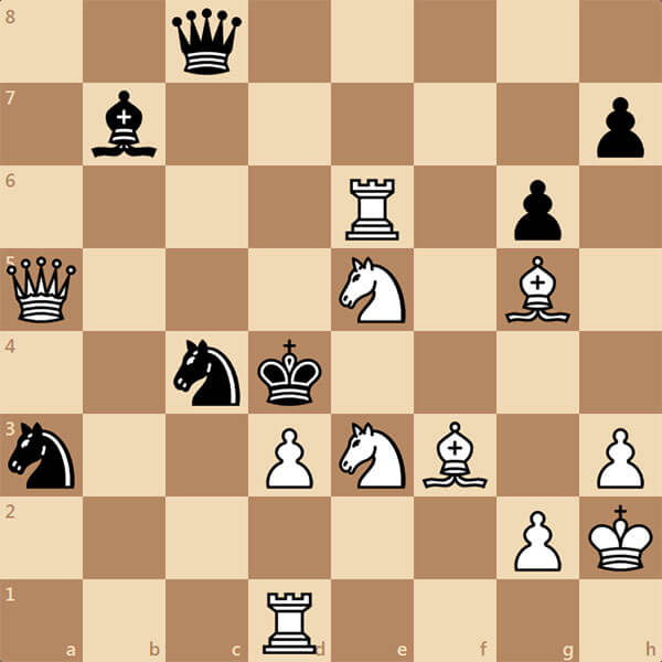 Белые дают мат в 1 ход - время решать простую головоломку