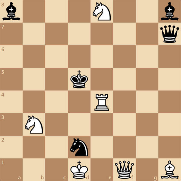 Мат в 1 ход - задача для мудрых шахматистов