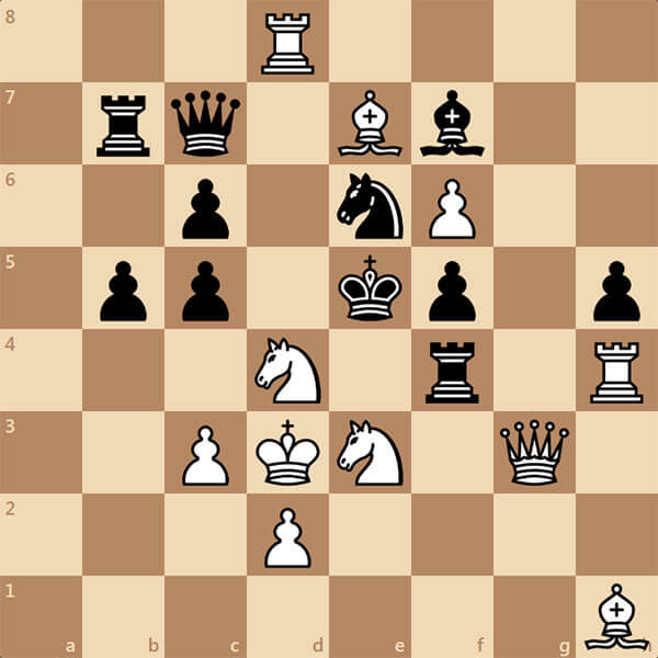 Не забывай о шахматах - задача на мат в 1 ход