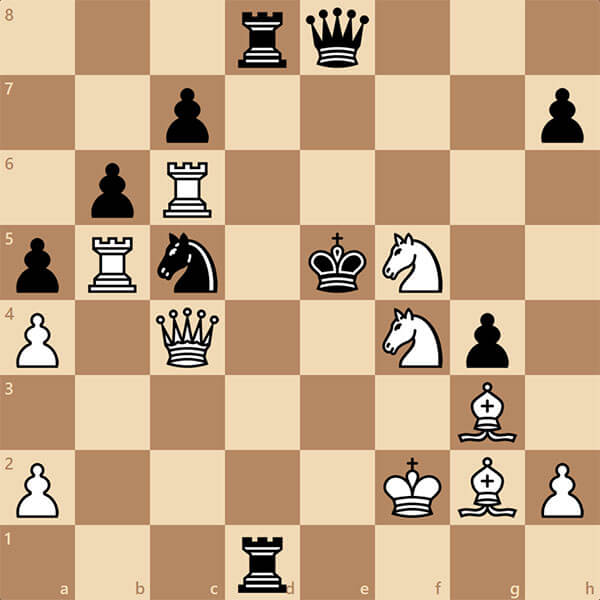 Могут ли белые дать мат в 1 ход черным?