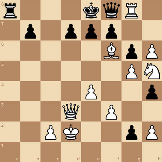Могут ли белые дать мат в 2 хода?