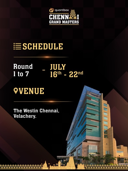 Отель Venue, Ченнай, Индия - тут проходит Chennai Grand Masters 2026